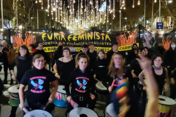Manifestació 25n violència masclista feminisme feminista
